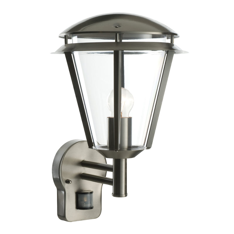Endon Lighting 49945 Inova Stainless Steel PIR Outdoor Wall Light