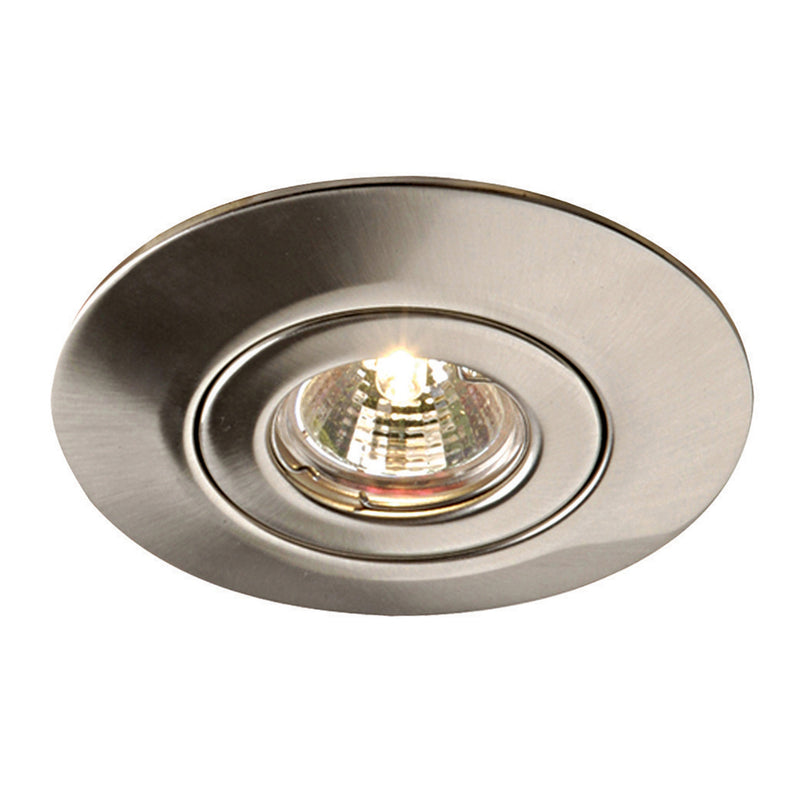 Saxby Lighting 52485 Converse Bezel Recessed Downlight Satin Nickel Finish
