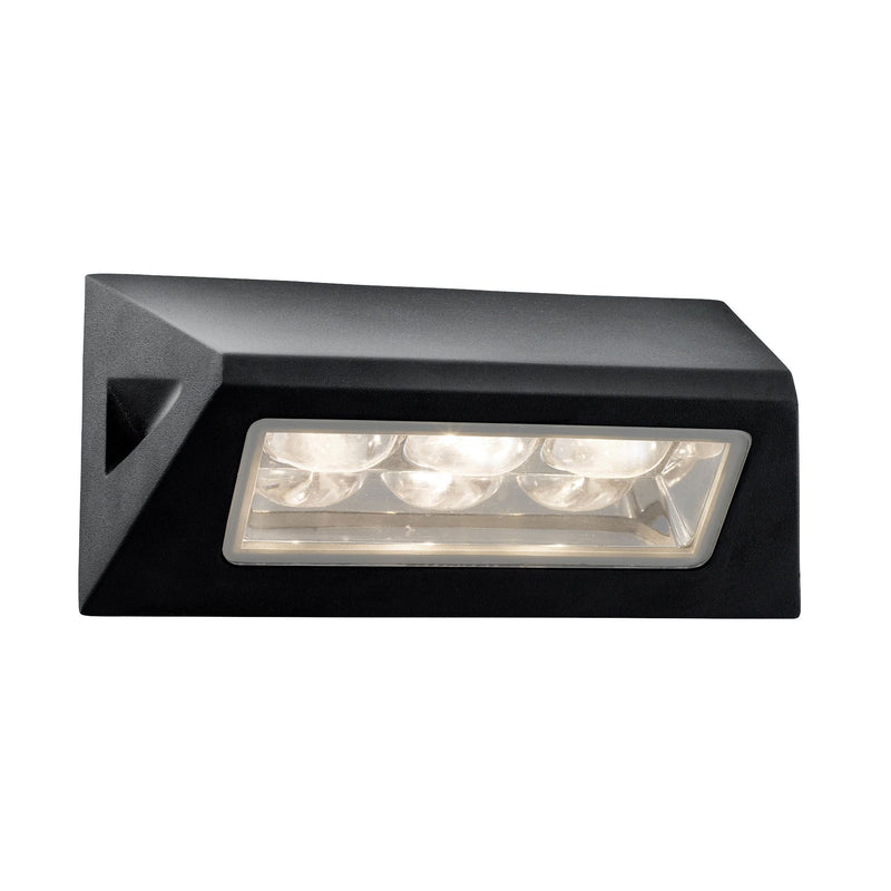 Searchlight Led Outdoor Wall Light Black - White Led • 5513BK