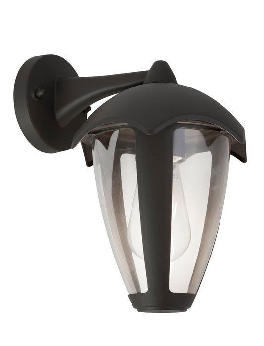 Searchlight Bluebell Outdoor 1Lt Wall Light, Die Cast With Pc Diffuser • 57891GY