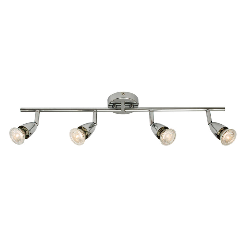 Endon Lighting 60991 Amalfi 4 Light Bar Spotlight Chrome Finish