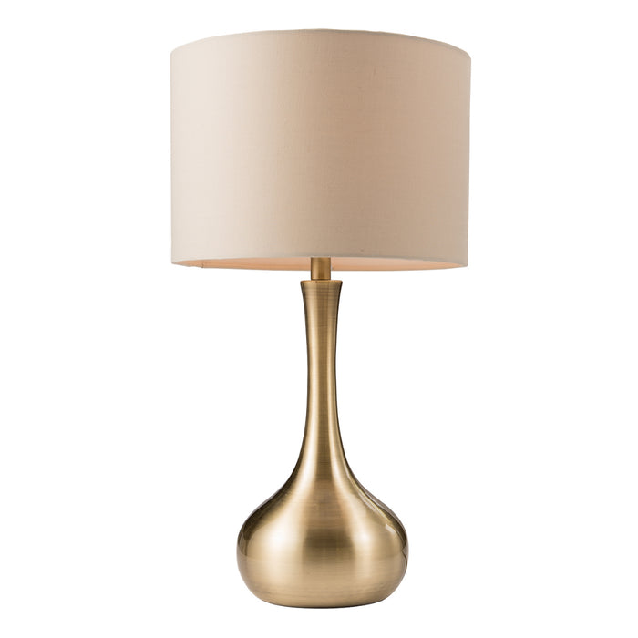 Endon Lighting 61191 Piccadilly Touch Table Lamp Soft Brass Finish