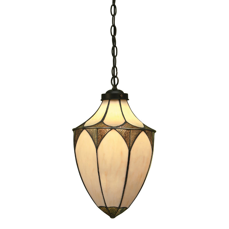 Brooklyn Medium Acorn Single Light Tiffany Pendant Ceiling Light