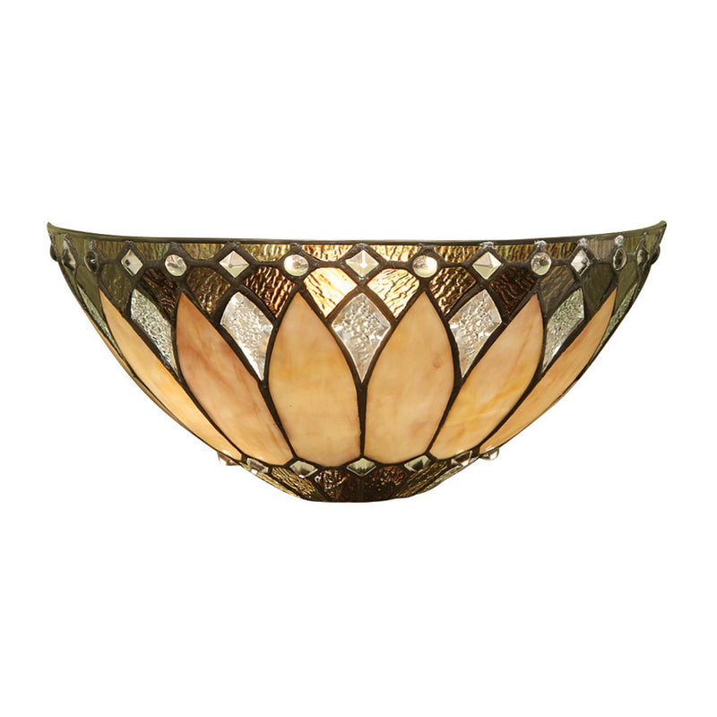 Brooklyn Single Light Tiffany Wall Light