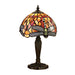 Dragonfly Flame Intermediate Tiffany Table Lamp