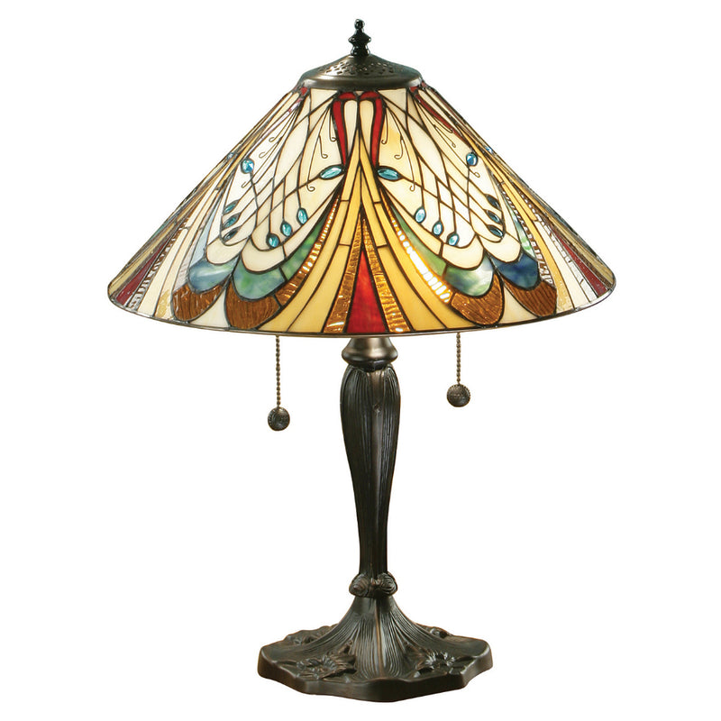 Hector Medium Tiffany Table Lamp