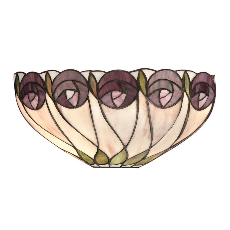 utchinson Single Light Tiffany Wall Light