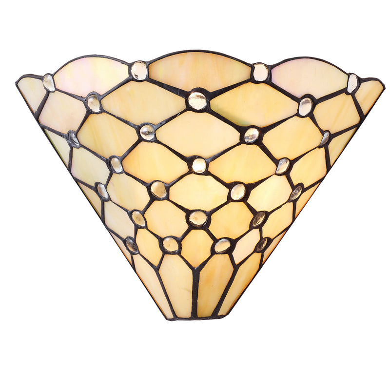 Pearl Single Light Tiffany Wall Light