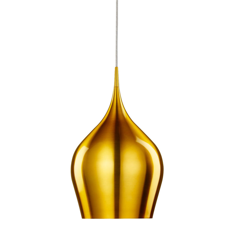 Searchlight Vibrant 1Lt Gold Pendant - Dia 26Cm • 6461-26GO