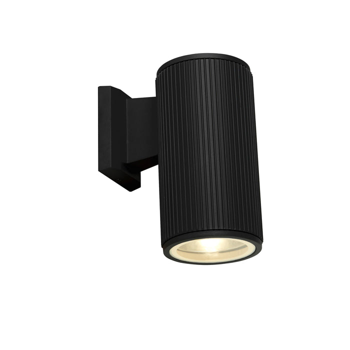 Searchlight Outdoor 1Lt Wall/Porch Light - Black With Clear Glass Diffuser • 6871BK
