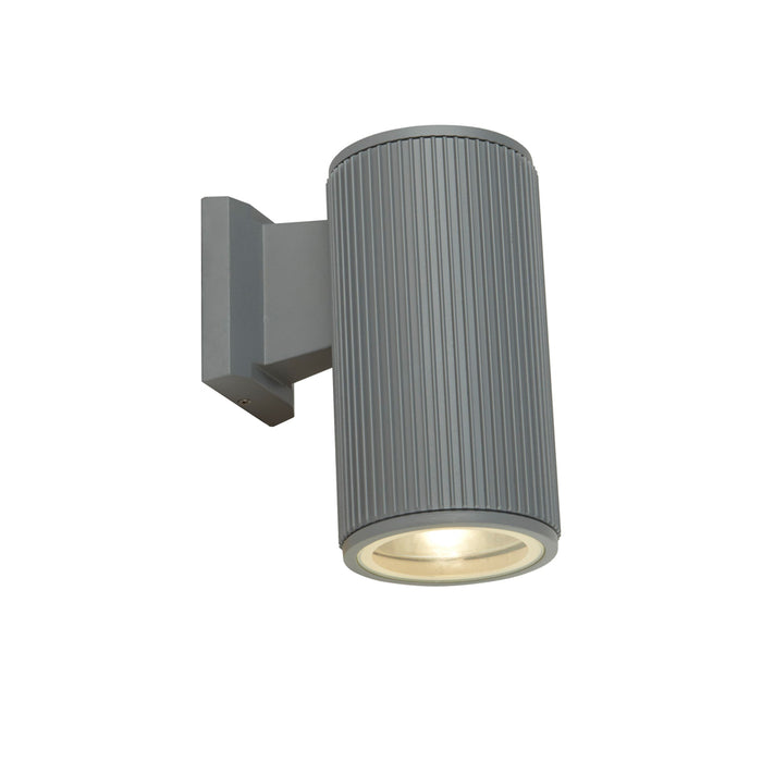 Searchlight Outdoor 1Lt Wall/Porch Light - Grey With Clear Glass Diffuser • 6871GY