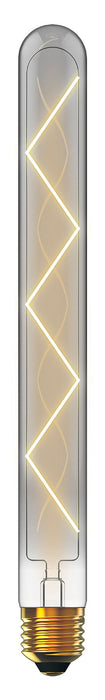 Luxram Classic Deco LED 280mm Tubular E27 Dimmable 6W 4000K Natural White, 500lm, Smoke Glass, 3yrs Warranty • 703391462