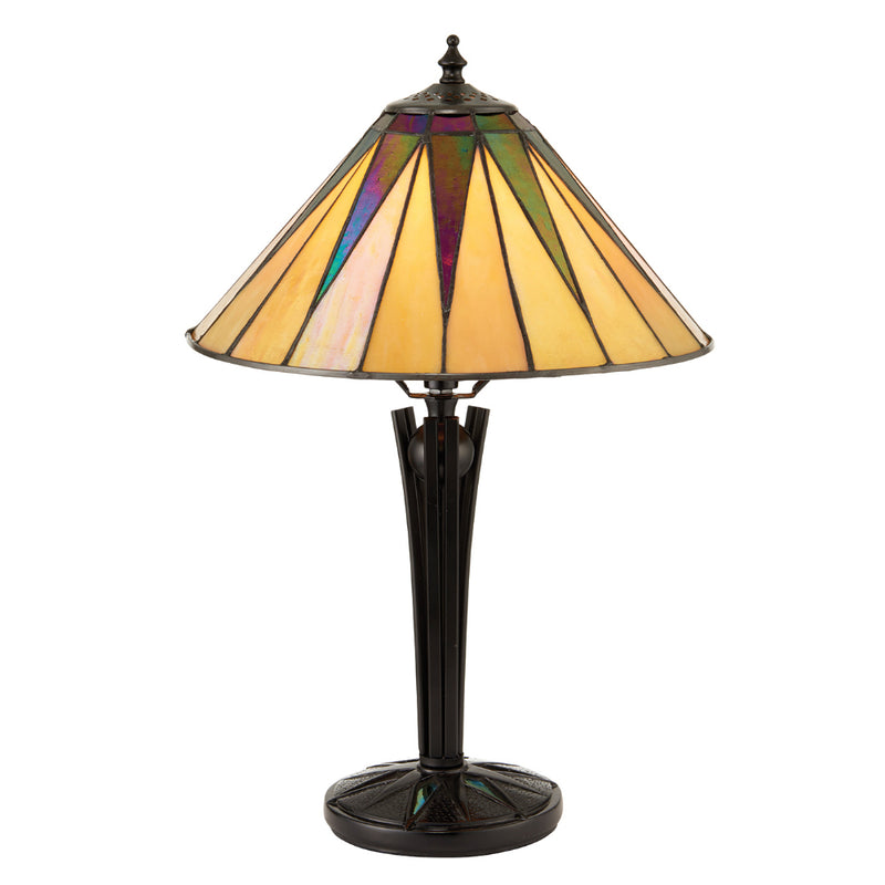 Dark Star Small Tiffany Table Lamp