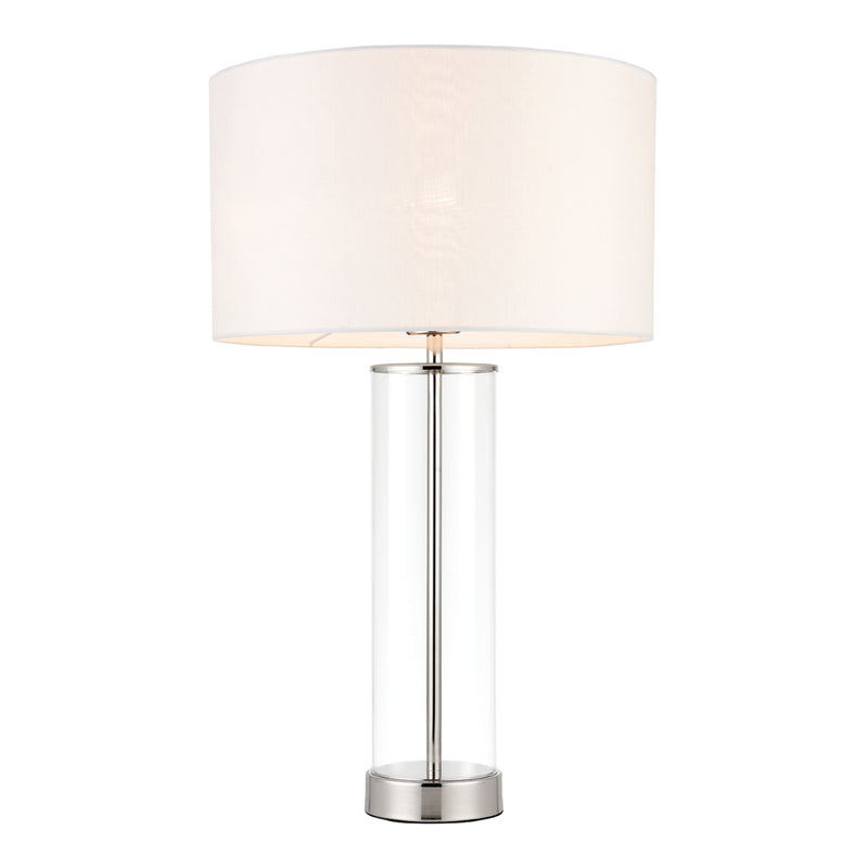 Endon Lighting 70600 Lessina Touch Table Lamp Bright Nickel Finish