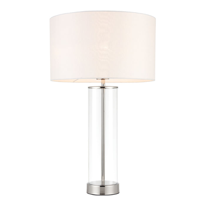 Endon Lighting 70600 Lessina Touch Table Lamp Bright Nickel Finish