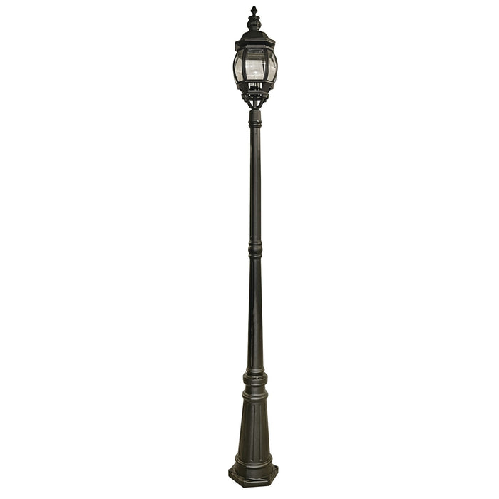 Searchlight Bel Aire Outdoor Post Lamp  1Lt Black • 7174