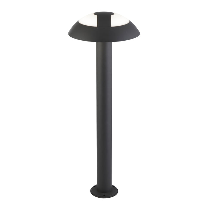 Searchlight Mushroom Outdoor Led Post (730Mm Height) - Dark Grey • 7264-730