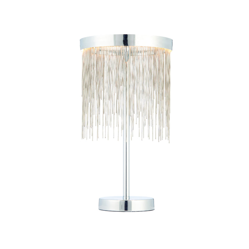 Endon Lighting 73769 Zelma LED Table Lamp Chrome Finish
