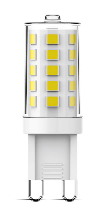 Luxram CCT LED G9 5W Switchable White 2700K/4000K/6400K 450lm, Clear Finish, 3yrs Warranty • 750300154