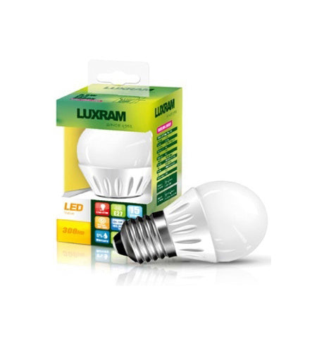 Luxram Value LED Ball Plus E27 3.5W White 6400K 300lm  • 755281031