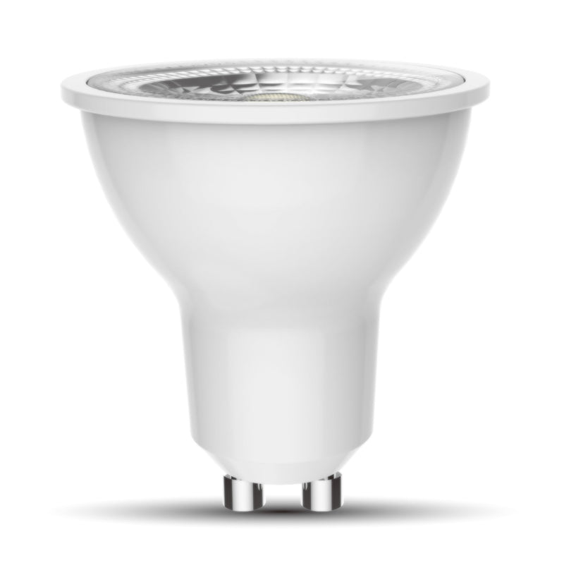 Luxram Focus LED GU10 Dimmable 5.5W Warm White 3000K, 360lm SCOB 36°, White Finish • 760442063