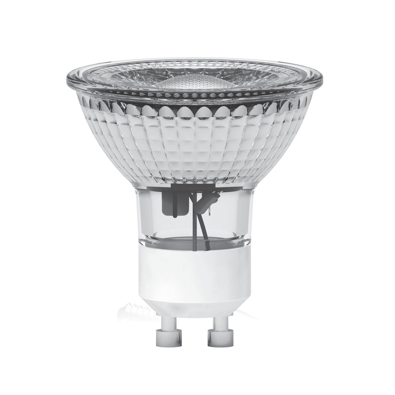 Luxram HaloLED GU10 4.5W Warm White 3000K, 360lm SCOB 36°, Glass Finish • 760502063