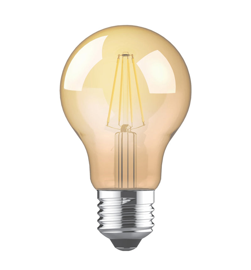 Luxram Value Vintage LED GLS E27 4W 2200K, 330lm, Amber Finish • 763121133