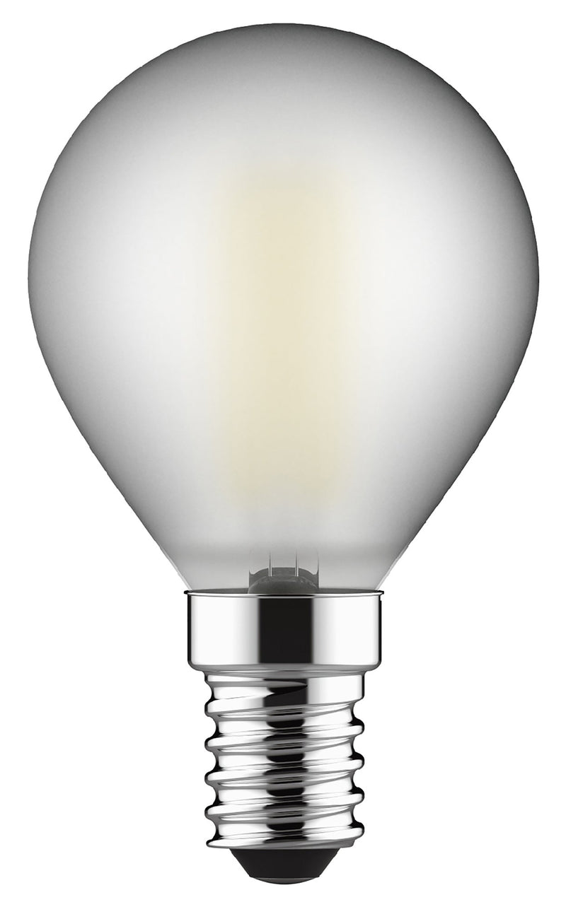 Luxram Value Classic LED Ball E14 4W Warm White 2700K, 470lm, Frosted Finish • 763532133