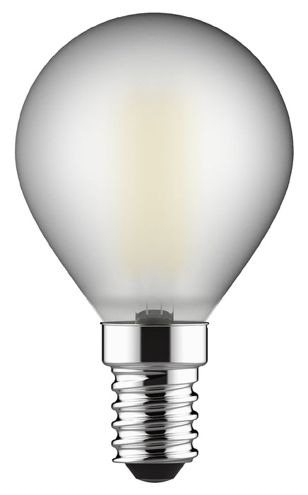 Luxram Value Classic LED Ball E14 4W Warm White 2700K, 470lm, Frosted Finish • 763532133