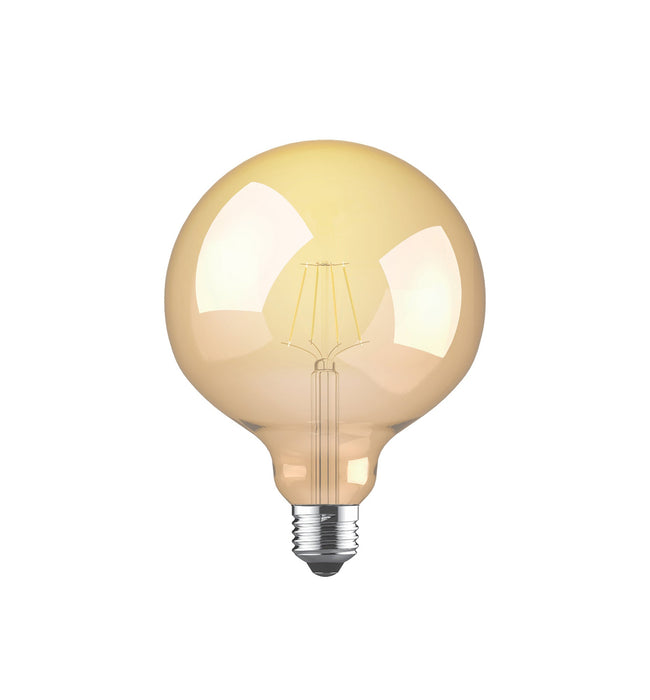 Luxram Value Vintage LED Globe 95mm E27 4W 2200K, 330lm, Amber Finish  • 763727123