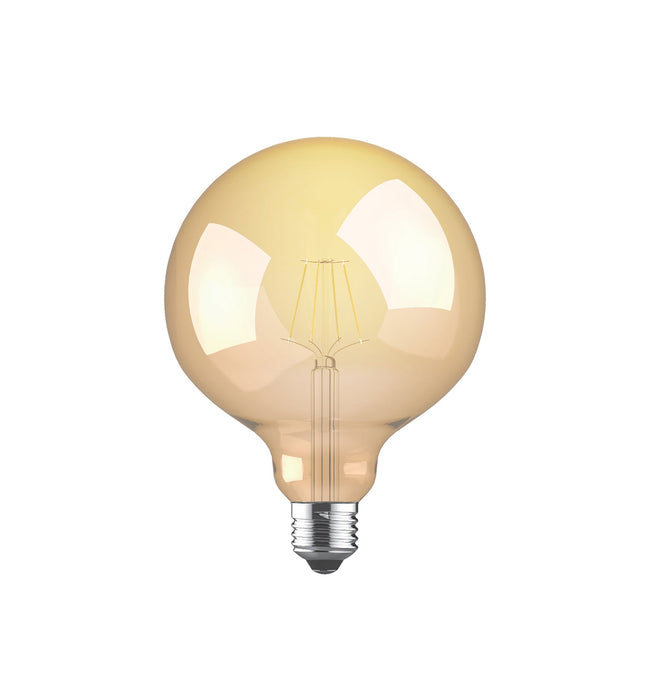 Luxram Value Vintage LED Globe 125mm E27 4W 2200K, 330lm, Amber Finish  • 763828123
