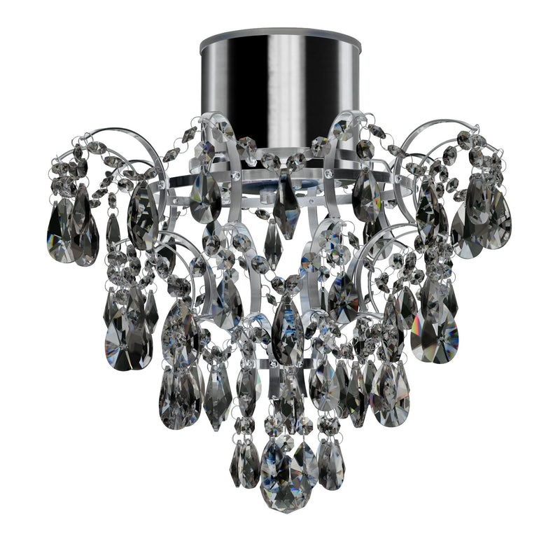 Searchlight Belle Bathroom (Gu10 Led) Ip44 Chandlier K5 Crystals • 7901-1CC-LED