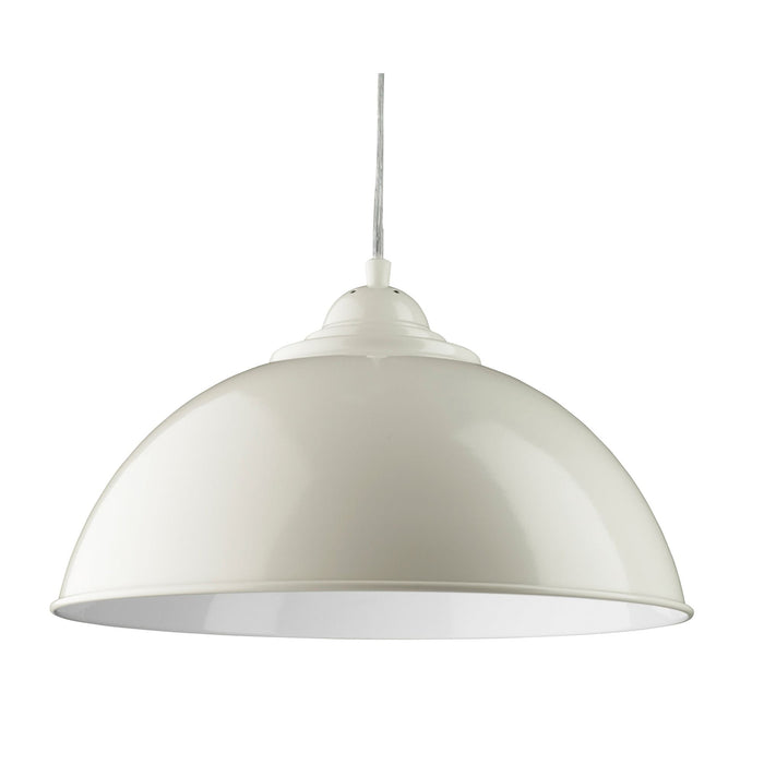 Searchlight Fusion - Pendant Half Dome Ivory • 8140CR