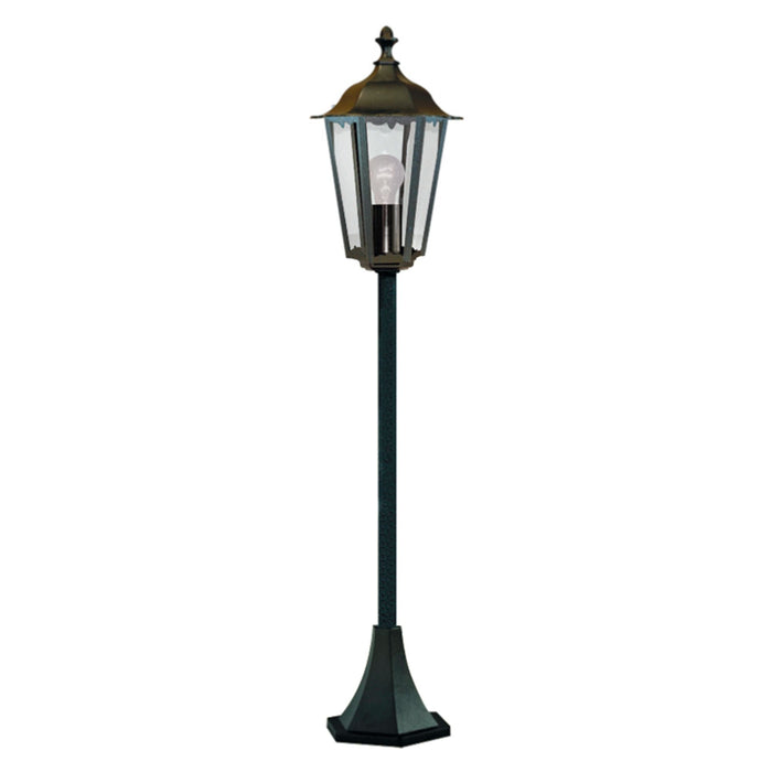 Searchlight Alex Outdoor Post Lamp - 1Lt Black Ht105 • 82504BK