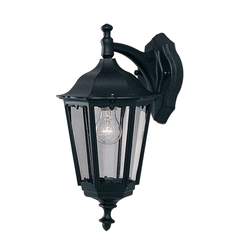 Searchlight Bel Aire Outdoor Wall Light - 1Lt Black D/Lt • 82531BK