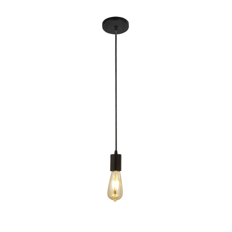 Searchlight Squiggle 1Lt Pendant Black • 9661BK