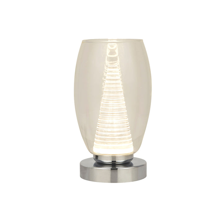 Searchlight Cyclone 1Lt Table Lamp With Clear Glass • 97293-1CL