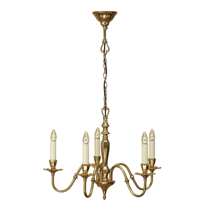 Interiors 1900	ABY1002P5 Asquith 5 Light Chandelier