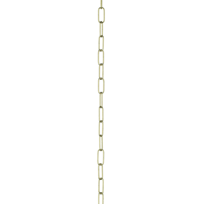 David Hunt Lighting ACC24 Spare Chain For Station Pendant Polished Brass 0.5 Metre