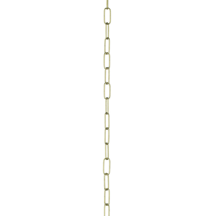 David Hunt Lighting ACC24 Spare Chain For Station Pendant Polished Brass 0.5 Metre