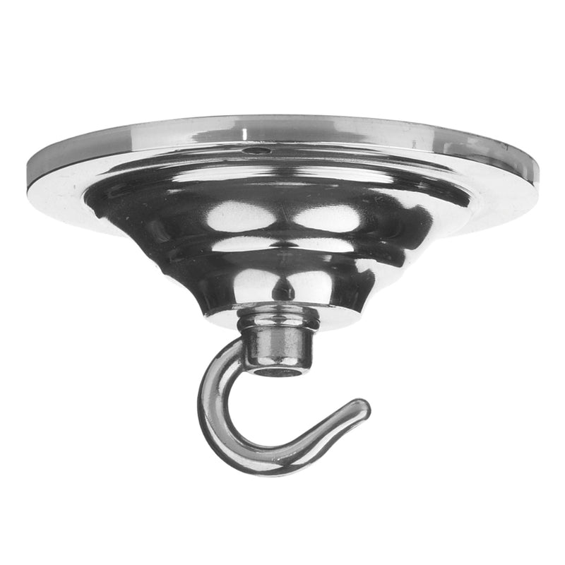 David Hunt Lighting ACC4 Polished Chrome Single Hook Plate