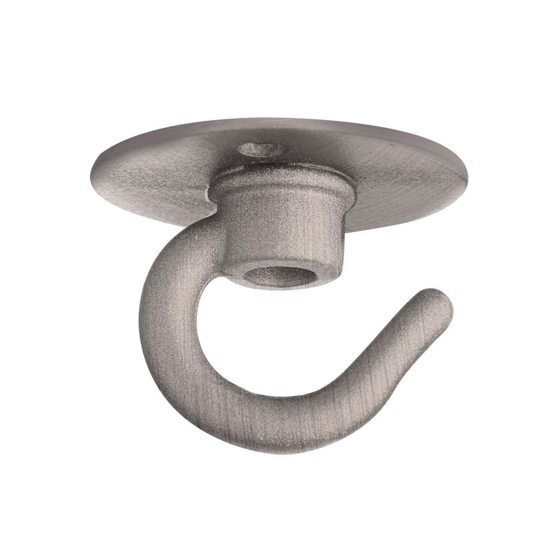 David Hunt Lighting ACC46 Satin Chrome Single Hook Plate