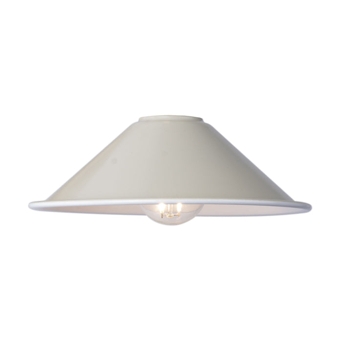 Dar Lighting Accessories Easy Fit Metal Shade Matt Cashmere/Taupe 18Cm • ACC866