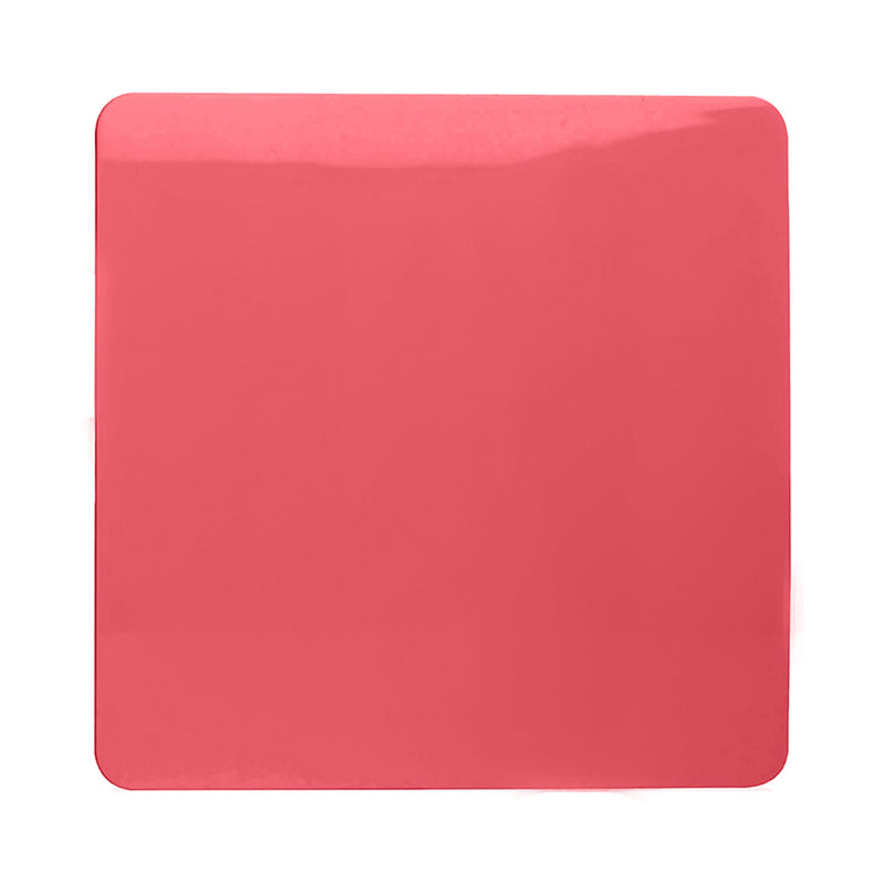 Trendi, Artistic Modern 1 Gang Blanking Plate Strawberry Finish, BRITISH MADE, (25mm Back Box Required), 5yrs Warranty • ART-BLKSB