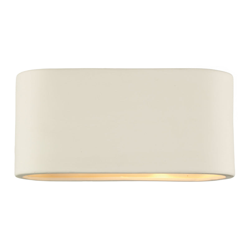 Dar Lighting Axton Ceramic Wall Light Large • AXT372