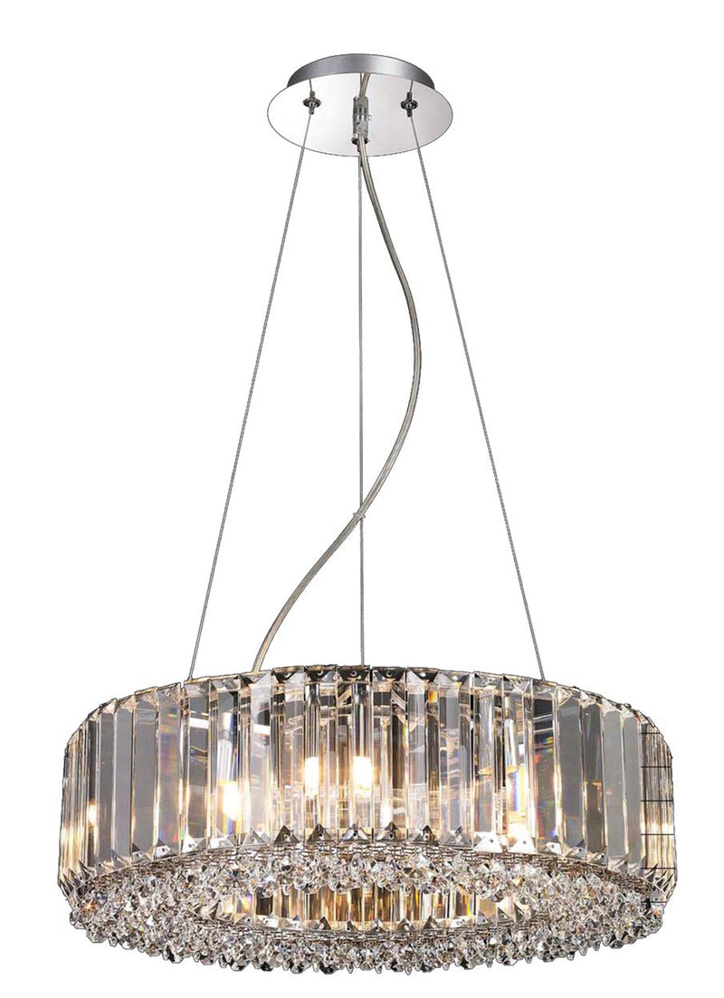 Regal Lighting Appleton 8 Light Round Crystal Pendant • SLB1016