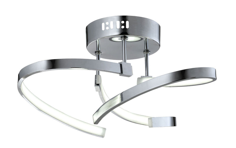 Regal Lighting Baraboo 3 Arm LED Semi Flush, 4000K • SLB1037
