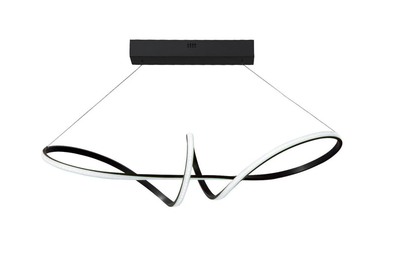 Regal Lighting Menasha LED Pendant, 4000K, Black • SLB1041