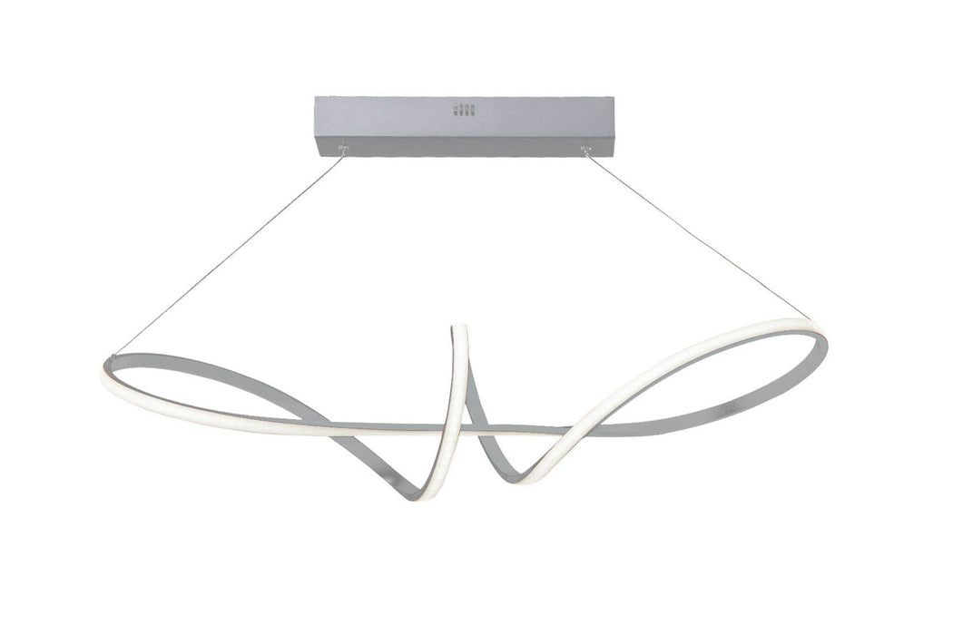 Regal Lighting Menasha LED Pendant, 4000K, Silver • SLB1043