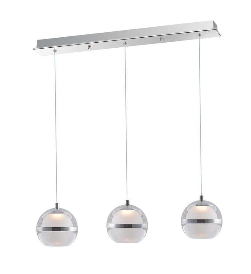 Regal Lighting Greenbay 3 Light LED Bar Pendant • SLB1056